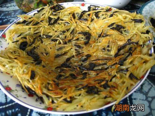 干巴菌煎洋芋丝,干巴菌怎么做好吃?